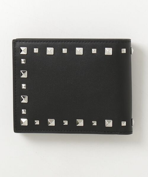 Vivienne Westwood(ヴィヴィアンウエストウッド)の「LEATHER STUDS BIFOLD WALLET(財布・メンズ・ブラック・FREE)」の2枚目の写真