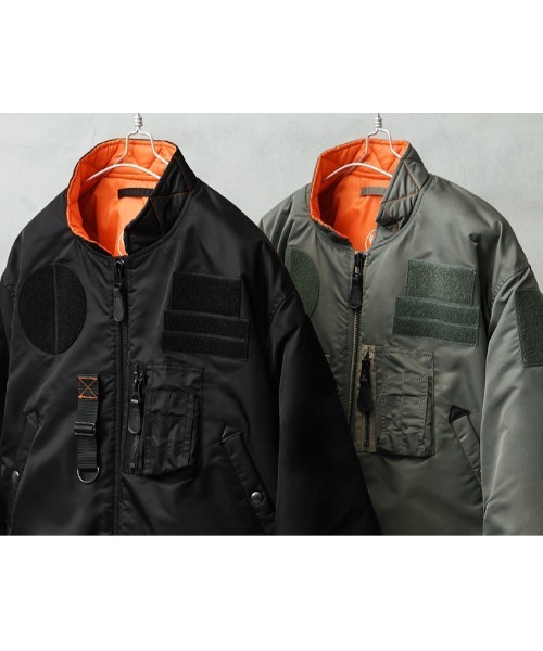WAIPER.inc 米軍 CUSTOM MA-1 フライトジャケット【WP37】（MA-1
