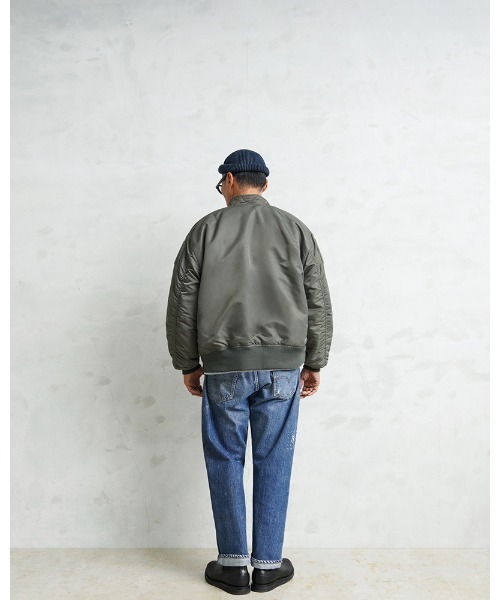 WAIPER.inc(ワイパーインク)の「WAIPER.inc 米軍 CUSTOM MA-1 フライトジャケット【WP37】(MA-1・メンズ・セージグリーン/ブラック・L/M/XL)」の15枚目の写真