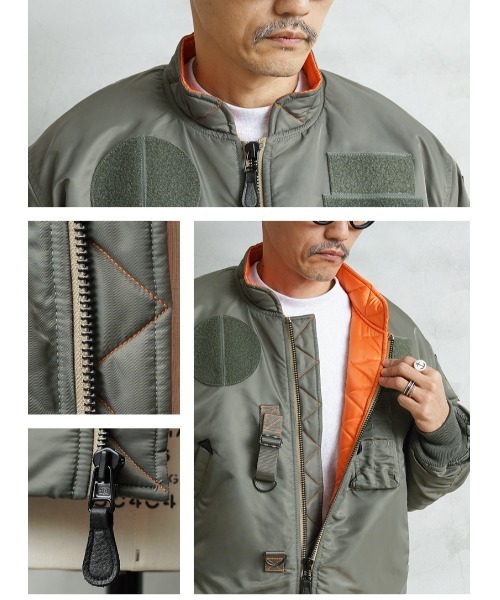 WAIPER.inc 米軍 CUSTOM MA-1 フライトジャケット【WP37】（MA-1