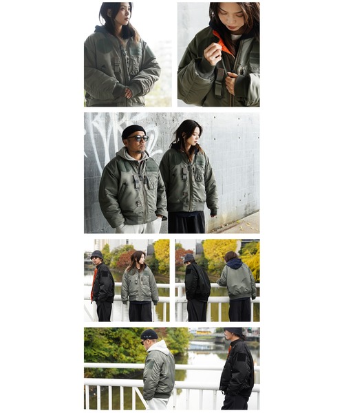 WAIPER.inc 米軍 CUSTOM MA-1 フライトジャケット【WP37】（MA-1