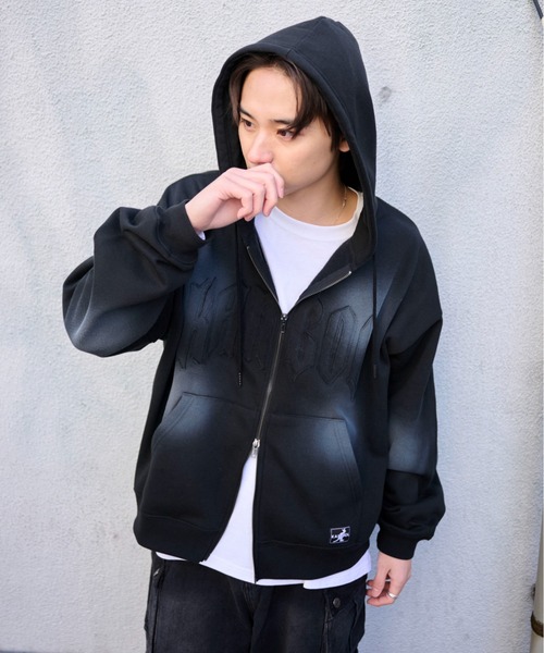 link lot（リンクロット）の「【KANGOL】【裏起毛】別注スプレー加工