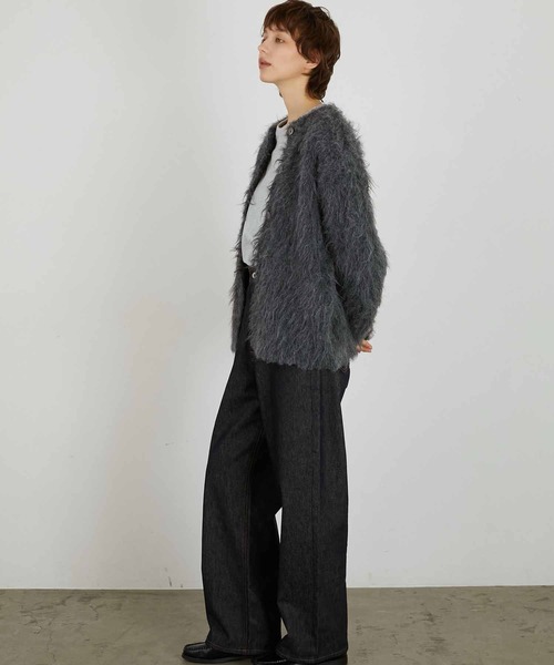 LA PEAU DE GEM（ラポドゥジェム）の「【LA PEAU DE GEM】luxe shaggy