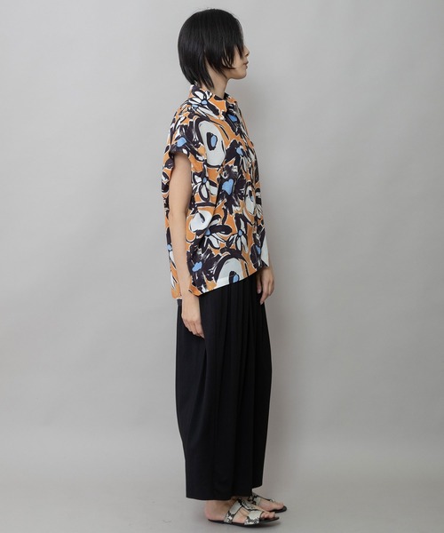 Munich（ミューニック）の「【接触冷感】シルキージャージギャザースカート（スカート・レディース・ブラック/カーキ/ダークグレー・FREE）」の18枚目の写真