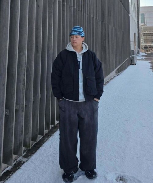 WANGGWAN（ワングァン）の「エチッドクロススウェットパンツ（スウェットパンツ・メンズ・ブラック・MEDIUM/LARGE）」の14枚目の写真
