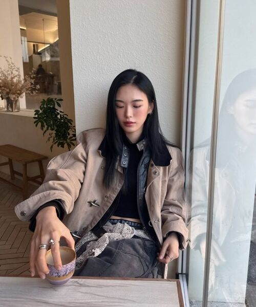 WANGGWAN（ワングァン）の「エチッドクロススウェットパンツ（スウェットパンツ・メンズ・ブラック・MEDIUM/LARGE）」の18枚目の写真