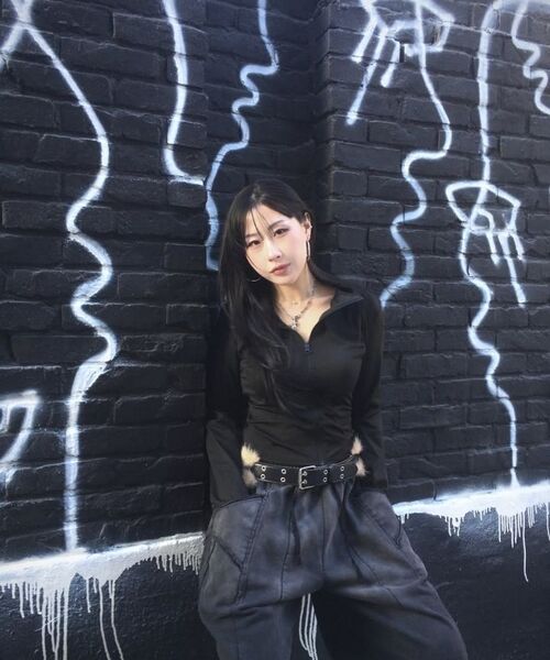 WANGGWAN（ワングァン）の「エチッドクロススウェットパンツ（スウェットパンツ・メンズ・ブラック・MEDIUM/LARGE）」の19枚目の写真