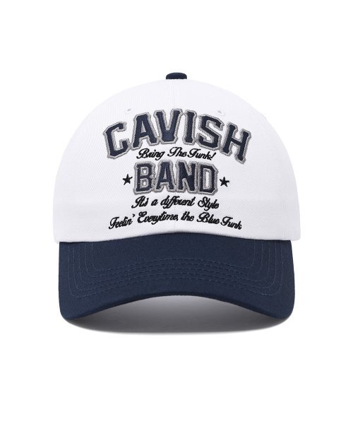 Cavish(カビシ)の「ARCH SCRIPT BALL CAP WHITE(CV2DSUAB21A)(キャップ・レディース・ホワイト・FREE)」の2枚目の写真