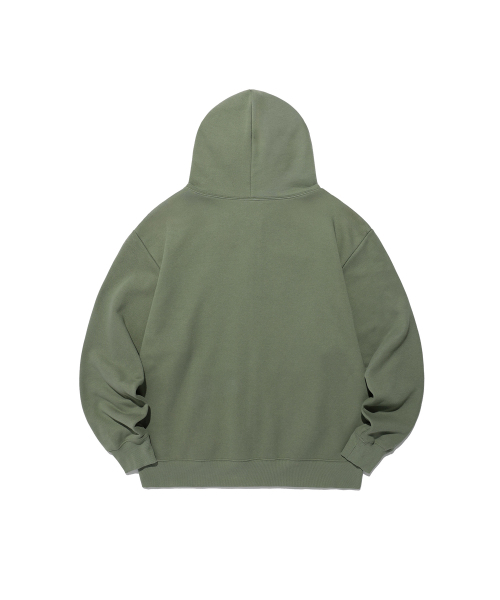 ISTKUNST(イストクンスト)の「BAT HOOD ZIP UP_OLIVE(IK2EFMM482A)(パーカー・レディース・オリーブ・S/M/L)」の2枚目の写真