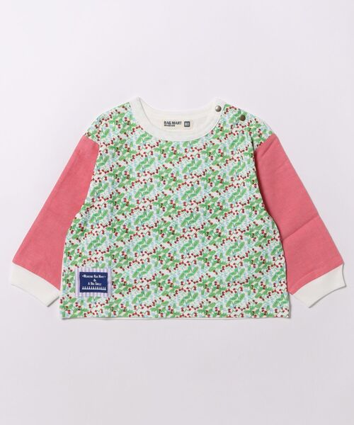 RAGMART（ラグマート）の「アニマルプリントＴシャツ（Tシャツ/カットソー・キッズ・レッド/ブルー/オフホワイト・80ｃｍ/90cm/95cm）」の3枚目の写真