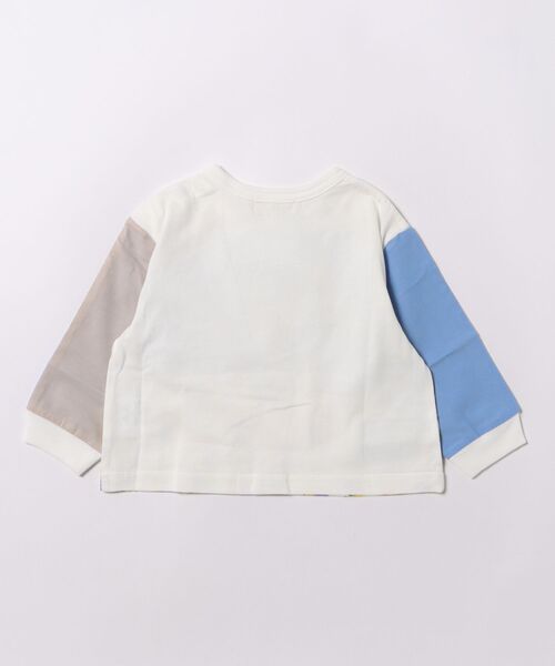 RAGMART（ラグマート）の「アニマルプリントＴシャツ（Tシャツ/カットソー・キッズ・レッド/ブルー/オフホワイト・80ｃｍ/90cm/95cm）」の4枚目の写真