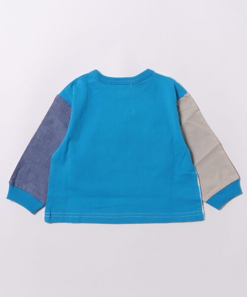 RAGMART（ラグマート）の「アニマルプリントＴシャツ（Tシャツ/カットソー・キッズ・レッド/ブルー/オフホワイト・80ｃｍ/90cm/95cm）」の6枚目の写真