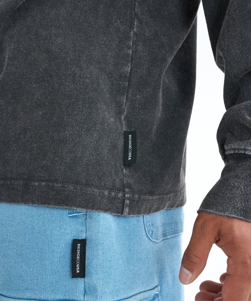 DC(ディーシー)の「DC/ディーシー 長袖 Tシャツ ロンT DLT261022(Tシャツ/カットソー・メンズ・ホワイト/スミクロ・M/L/XL)」の10枚目の写真