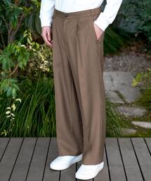 DRESSTERIOR（ドレステリア）の「【ウォッシャブル】サイドゴア ワンタックワイドパンツ（その他パンツ）」