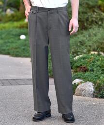 DRESSTERIOR（ドレステリア）の「【ウォッシャブル】サイドゴア ワンタックワイドパンツ（その他パンツ）」