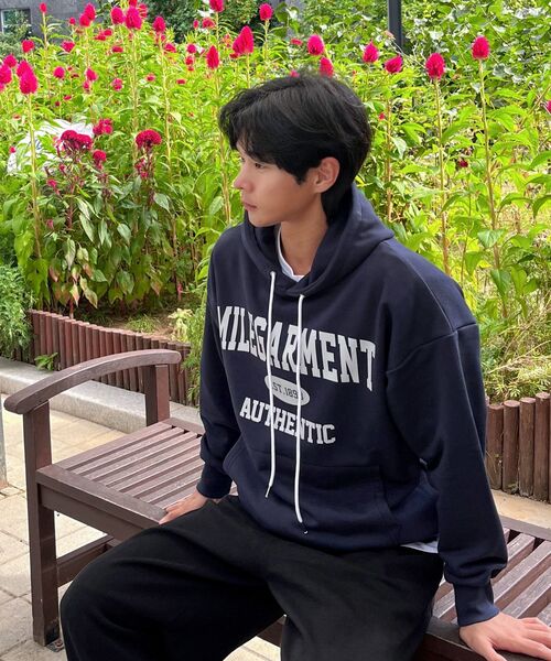 THE MILE（ザマイル）の「MILE GARMENTS MIX SWEAT HOODIE [OATMEAL]（パーカー・メンズ・その他・L/M/S/XL）」の6枚目の写真
