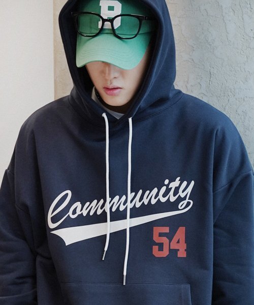 THE MILE（ザマイル）の「COMMUNITY 54 SWEAT HOODIE[NAVY]（パーカー・メンズ・その他・L/M/XL/S）」の6枚目の写真