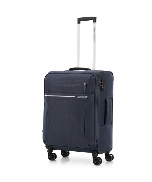 AMERICAN TOURISTER(アメリカンツーリスター)の「アメリカンツーリスター SKY BLAZE スピナー65 エキスパンダブル グレー(スーツケース/キャリーバッグ・メンズ・グレー・M)」の1枚目の写真