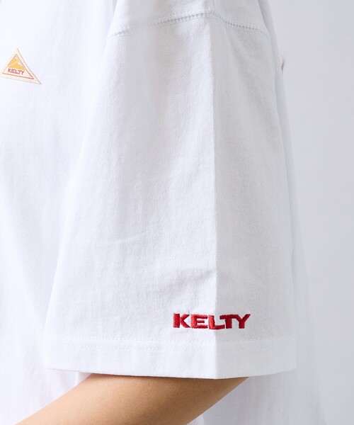 KELTY（ケルティ）の「【KELTY / ケルティ】Mini Logo T-Shirt / ミニロゴTシャツ/ユニセックス/定番（Tシャツ/カットソー・メンズ・ブラック/ベージュ/ネイビー/ホワイト/ライトグレー・M/L）」の16枚目の写真
