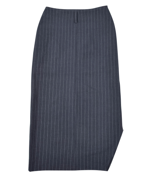 KATHARSIS(カタルシス)の「カッティングロングスカート ネイビーピンストライプ ONE SIZE(スカート・レディース・その他・ONE SIZE)」の3枚目の写真
