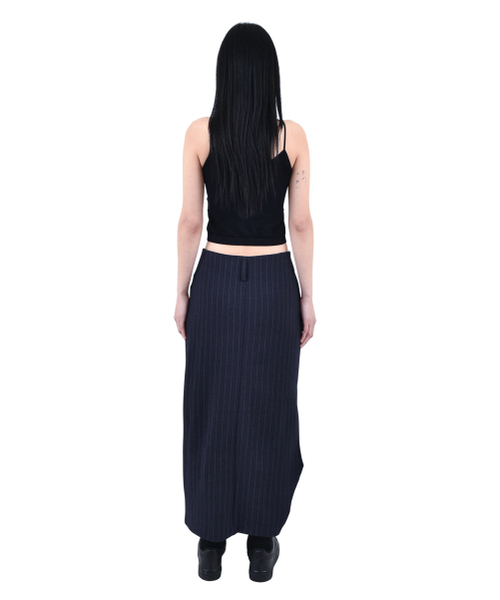 KATHARSIS(カタルシス)の「カッティングロングスカート ネイビーピンストライプ ONE SIZE(スカート・レディース・その他・ONE SIZE)」の7枚目の写真