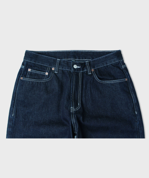 VDR(ブイディアール)の「225 Navy Denim Pants (ONE WASH)(デニムパンツ・メンズ・その他・S/M/L)」の3枚目の写真
