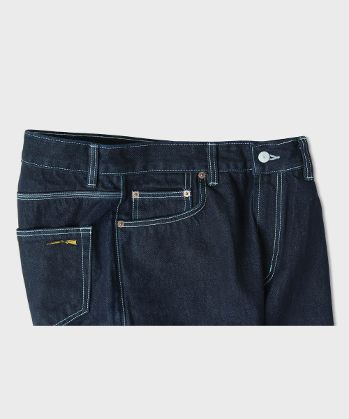 VDR(ブイディアール)の「225 Navy Denim Pants (ONE WASH)(デニムパンツ・メンズ・その他・S/M/L)」の7枚目の写真