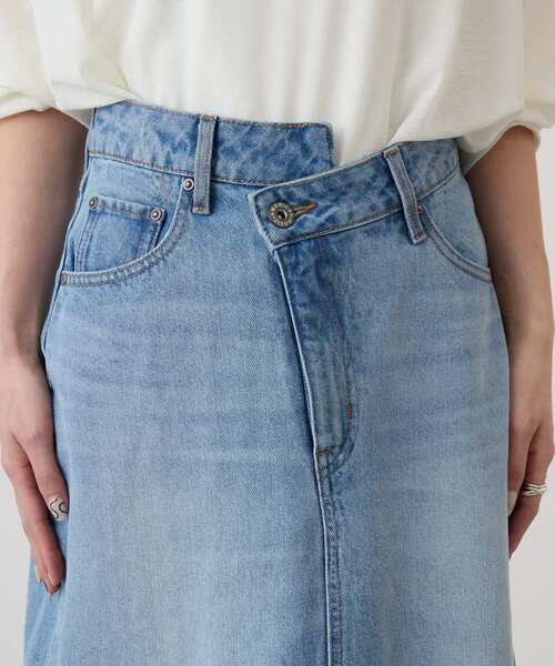 AMERICAN HOLIC（アメリカンホリック）の「リメイクデザインデニムスカート（スカート・レディース・グレー/ライトインディゴブルー・L/M/S）」の13枚目の写真