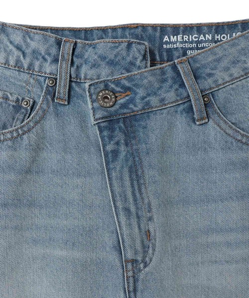 AMERICAN HOLIC（アメリカンホリック）の「リメイクデザインデニムスカート（スカート・レディース・グレー/ライトインディゴブルー・L/M/S）」の19枚目の写真