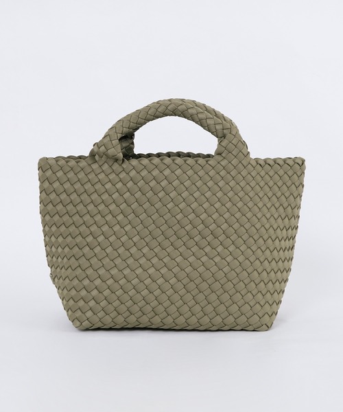 NAGHEDI（ナゲディ）の「【NAGHEDI】スモールトートバッグ-St Barths Small Tote（トートバッグ・レディース・ピンク/アイボリー/カーキ・S）」の10枚目の写真