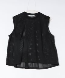 MARMARMAR（マーマーマー）の「メッシュノースリーブTシャツ（Tシャツ/カットソー）」