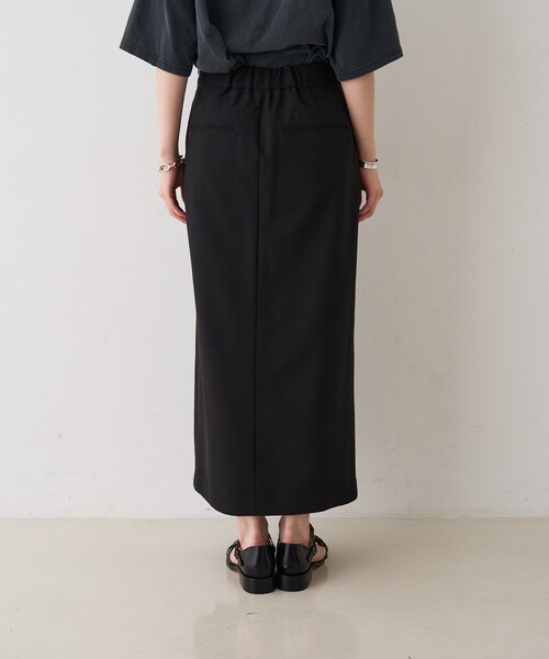 Rouge vif Anna（ルージュヴィフアンナ）の「【セットアップ対応】ラップタイトスカート（スカート・レディース・ブラック/モカ・36/38）」の8枚目の写真