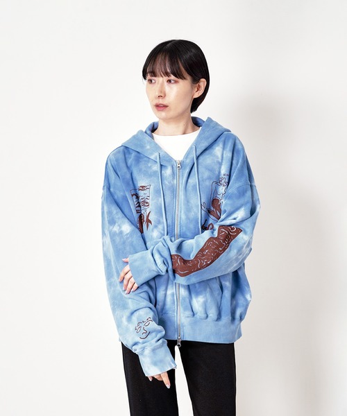 Common Noun(コモン ナウン)の「“SEA” norahi ジップパーカー(パーカー・レディース・ブラック系その他/グレー/ブルー系その他・L/XL/M)」の1枚目の写真