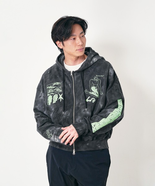 Common Noun(コモン ナウン)の「“SEA” norahi ジップパーカー(パーカー・レディース・ブラック系その他/グレー/ブルー系その他・L/XL/M)」の13枚目の写真