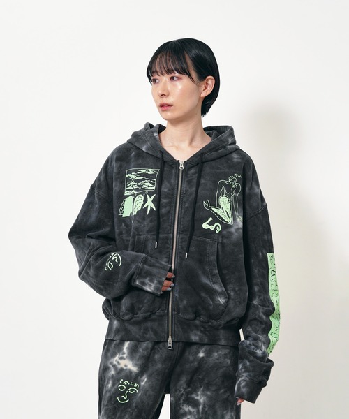 Common Noun(コモン ナウン)の「“SEA” norahi ジップパーカー(パーカー・レディース・ブラック系その他/グレー/ブルー系その他・L/XL/M)」の12枚目の写真