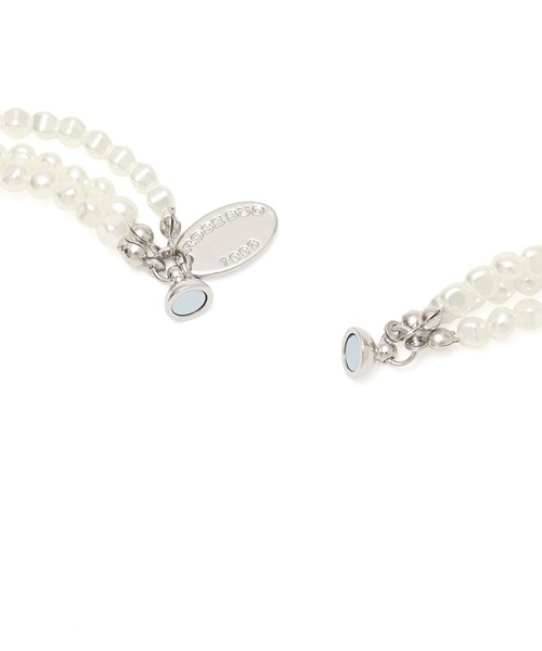 ROSE BUD（ローズバッド）の「THREE STRAND PEARL NECKLACE（ネックレス・レディース・ホワイト・ONE SIZE）」の7枚目の写真