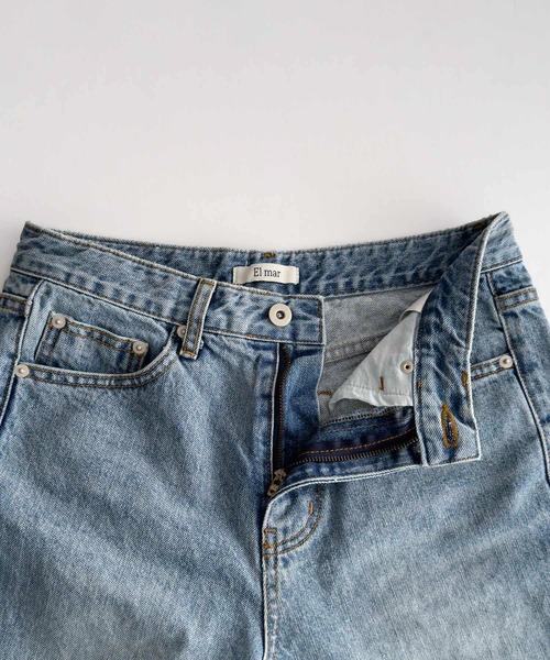 CANAL JEAN(キャナルジーン)の「El mar ローウエストワイドレッグデニムパンツ(デニムパンツ・レディース・ライトインディゴブルー・SMALL/MEDIUM)」の12枚目の写真