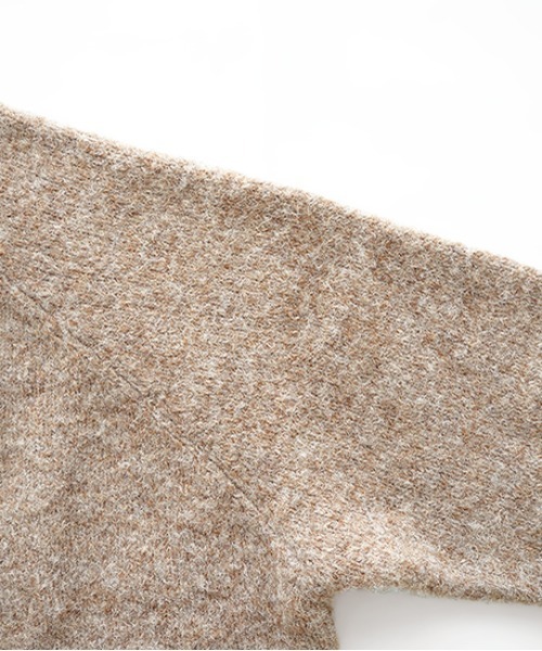 休日と詩(キュウジツトウタ)の「ウィークエンドカーディガン(ニット/セーター・レディース・ライトグリーン/ブラウン/ベージュ・FREE)」の16枚目の写真