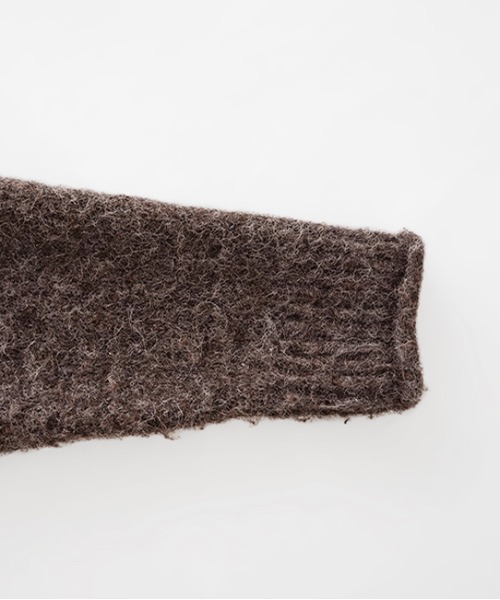 休日と詩(キュウジツトウタ)の「ウィークエンドカーディガン(ニット/セーター・レディース・ライトグリーン/ブラウン/ベージュ・FREE)」の22枚目の写真