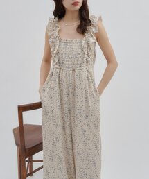 オールインワン・サロペット（ベージュ系）ファッション通販 - ZOZOTOWN