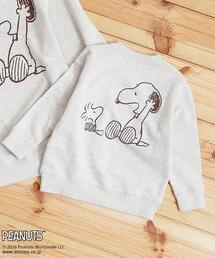 THE SHOP TK  | 【110－160】PEANUTS ／ ピーナッツ スヌーピーミニ裏毛スウェット(スウェット)