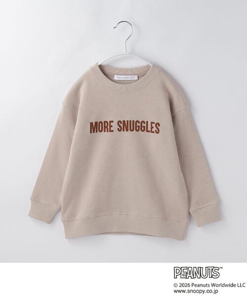 THE SHOP TK （ザ ショップ ティーケー ）の「【110－160】PEANUTS ／ ピーナッツ スヌーピーミニ裏毛スウェット（スウェット・キッズ・アイボリー/ベビーピンク・11/16/12/13/14/15 ）」の8枚目の写真