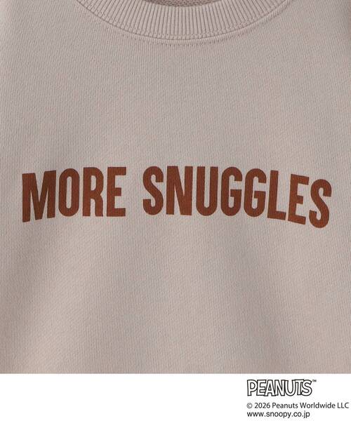 THE SHOP TK （ザ ショップ ティーケー ）の「【110－160】PEANUTS ／ ピーナッツ スヌーピーミニ裏毛スウェット（スウェット・キッズ・アイボリー/ベビーピンク・11/16/12/13/14/15 ）」の15枚目の写真