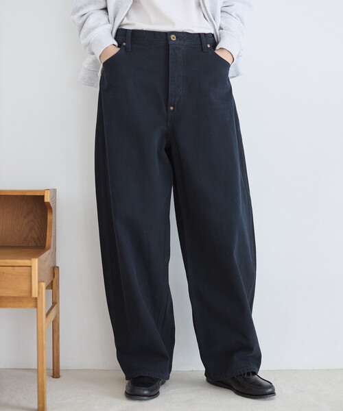 Lee(リー)の「Lee/リー ×Firsthand 別注 OVERDYE COWBOY PANTS /オーバーダイ カウボーイ デニムパンツ(デニムパンツ・メンズ・チャコールグレー・MEDIUM/X-SMALL/SMALL/LARGE)」の9枚目の写真