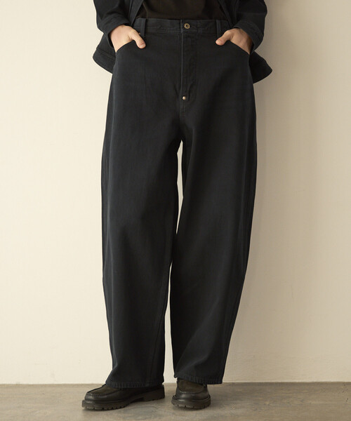 Lee(リー)の「Lee/リー ×Firsthand 別注 OVERDYE COWBOY PANTS /オーバーダイ カウボーイ デニムパンツ(デニムパンツ・メンズ・チャコールグレー・MEDIUM/X-SMALL/SMALL/LARGE)」の13枚目の写真