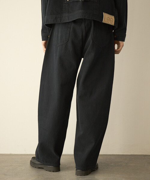 Lee(リー)の「Lee/リー ×Firsthand 別注 OVERDYE COWBOY PANTS /オーバーダイ カウボーイ デニムパンツ(デニムパンツ・メンズ・チャコールグレー・MEDIUM/X-SMALL/SMALL/LARGE)」の18枚目の写真