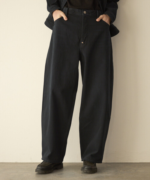 Lee(リー)の「Lee/リー ×Firsthand 別注 OVERDYE COWBOY PANTS /オーバーダイ カウボーイ デニムパンツ(デニムパンツ・メンズ・チャコールグレー・MEDIUM/X-SMALL/SMALL/LARGE)」の22枚目の写真