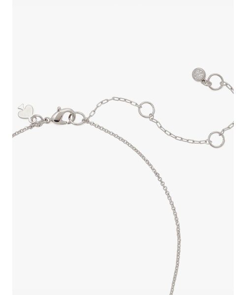 kate spade new york(ケイトスペード ニューヨーク)の「ユアーズ トゥルーリー パヴェ ハート ミニ ペンダント(ネックレス・レディース・ベージュ・ONESIZE)」の3枚目の写真