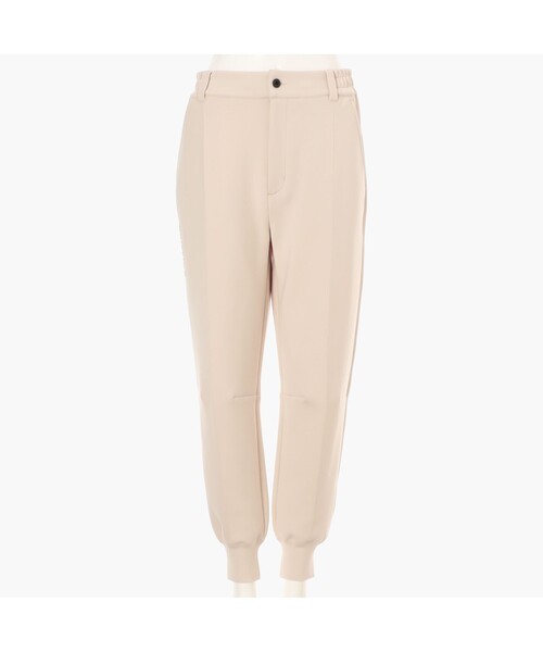 BRIEFING（ブリーフィング）の「【BRIEFING GOLF／ブリーフィングゴルフ】WS 3D LOGO CREASED WIDE JOGGER PANTS（その他パンツ・レディース・ベージュ/ブラック・S/M）」の2枚目の写真