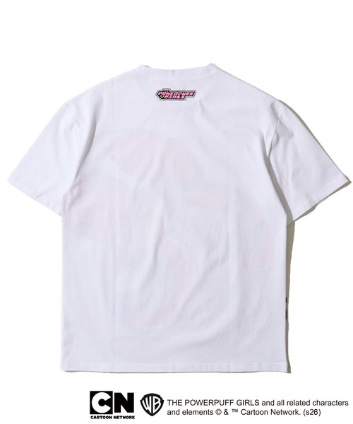 ADPOSION(アドポーション)の「【The Powerpuff Girls / パワーパフガールズ】スーパービッグプリントTシャツ(Tシャツ/カットソー・レディース・グリーン/レッド/ブルー・FREE)」の6枚目の写真